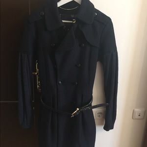 BURBERRY Navy trench size S